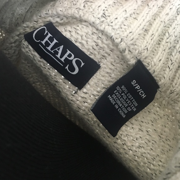 Chaps Over Head Sweater (Small) - Picture 4 of 4